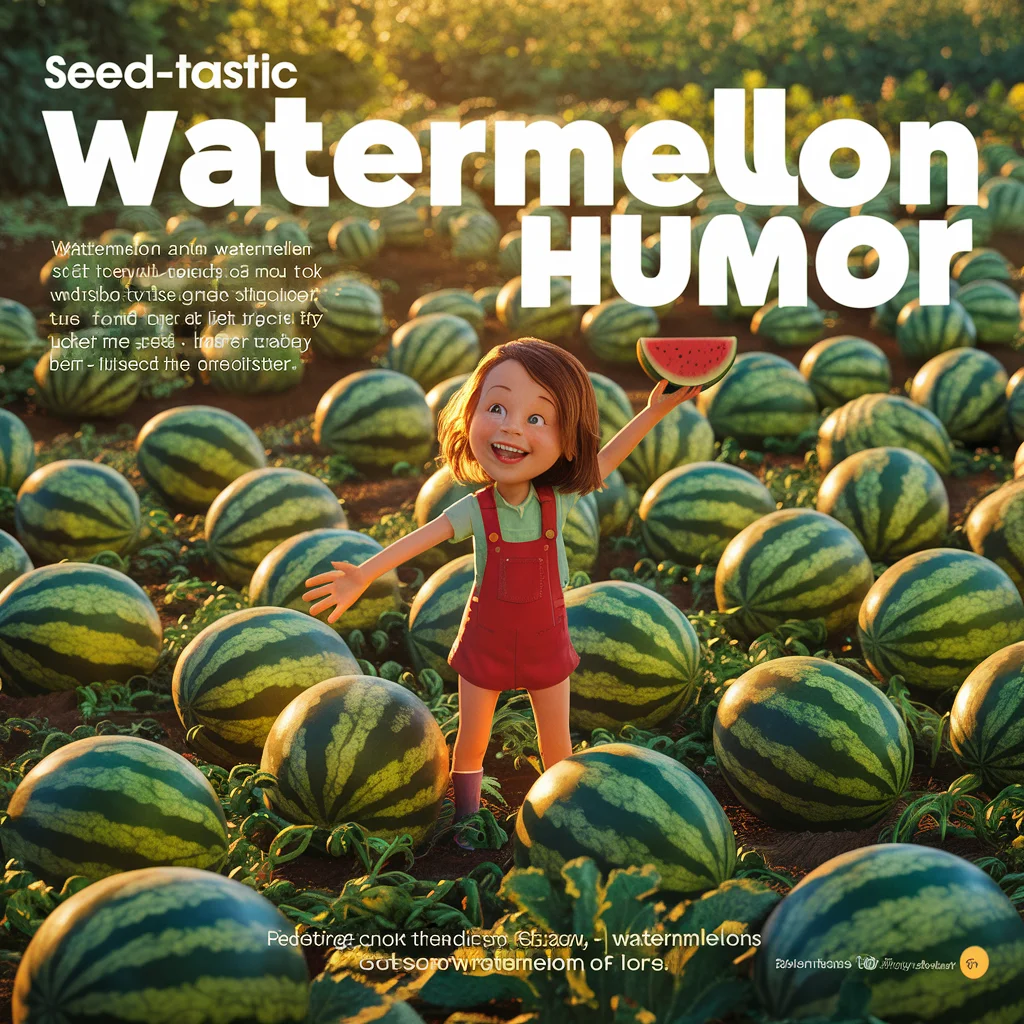 Seed-tastic Watermelon Humor