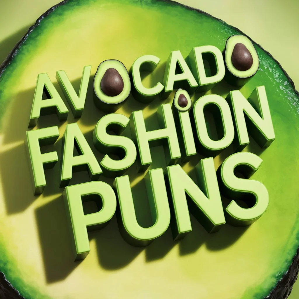 Avocado Fashion Puns