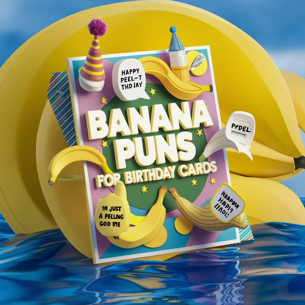 Banana Puns for Birthday Cards