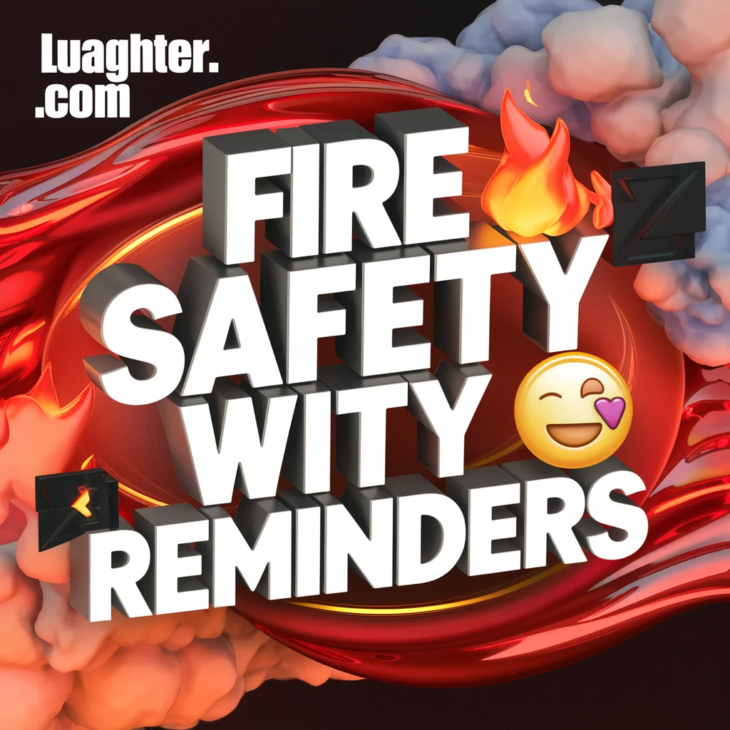 Fire Safety Witty Reminders