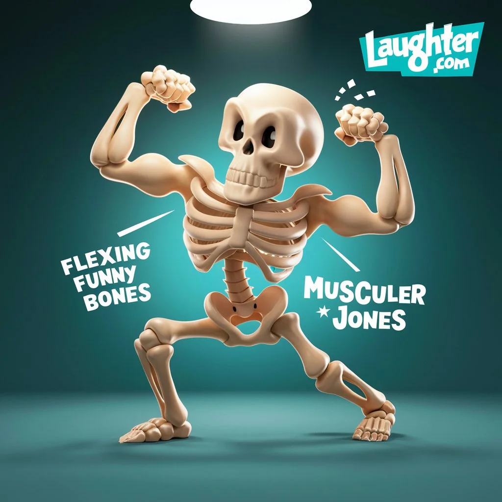 Flexing Funny Bones Muscle Jokes