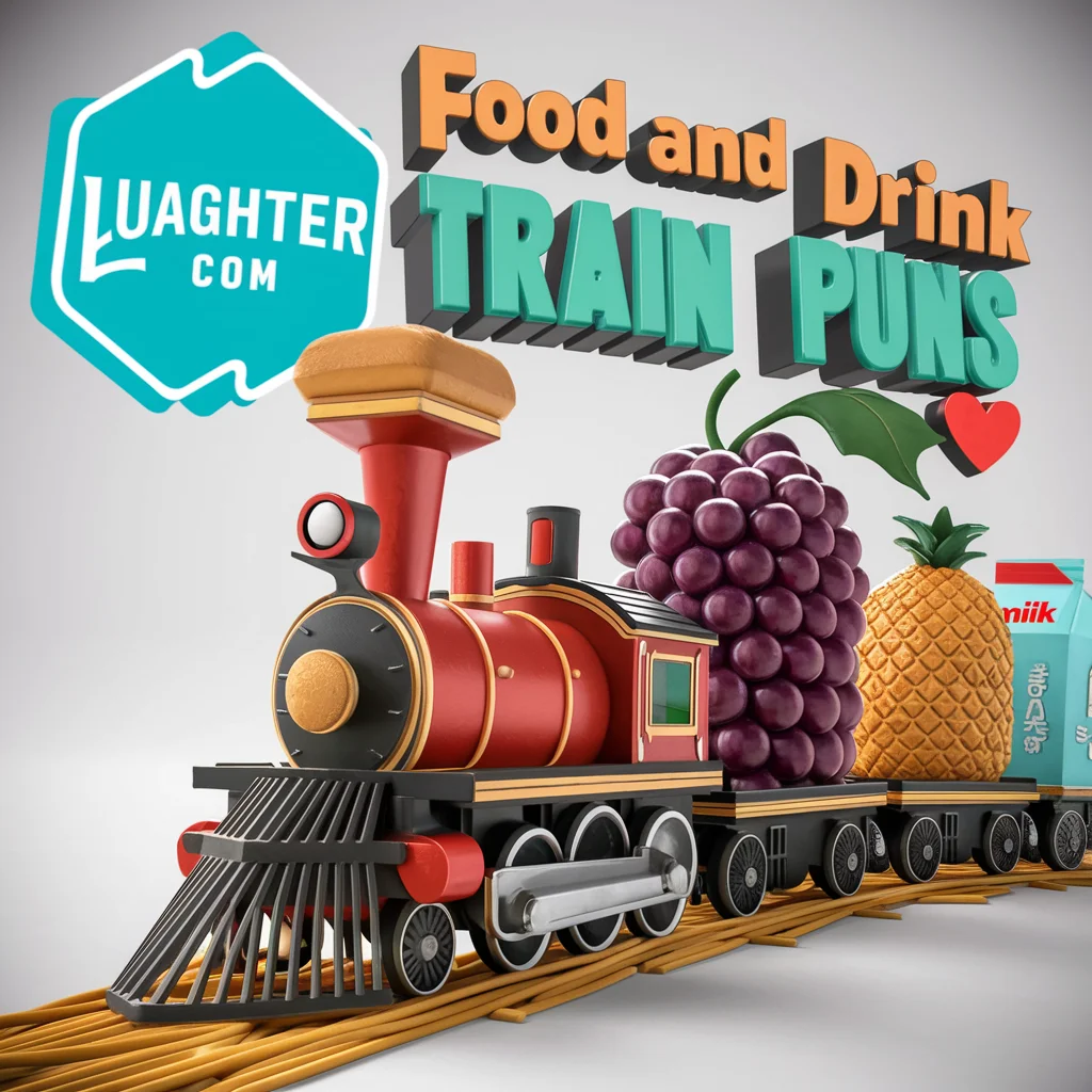 Food and Drink Train Puns 