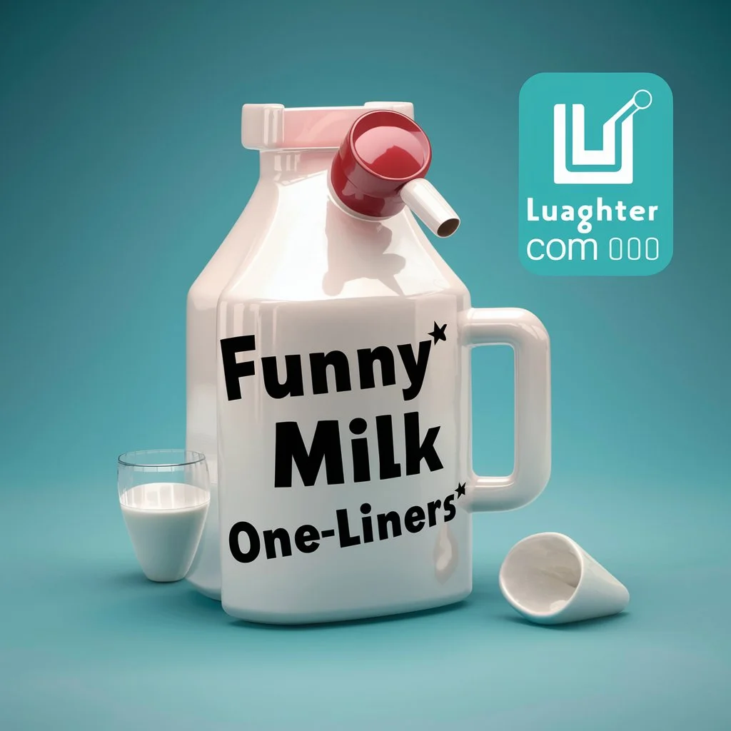  Funny Milk One-Liners