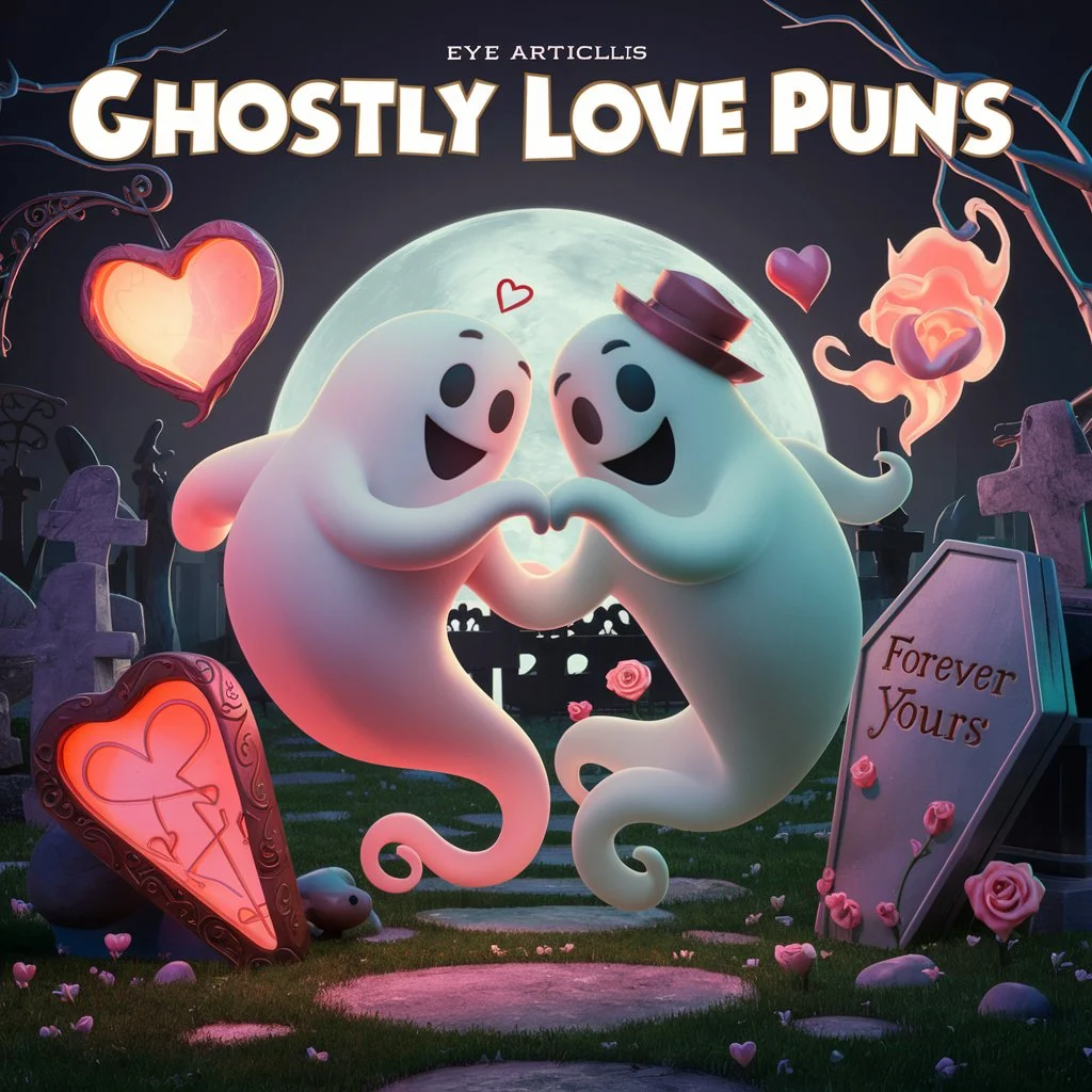 Ghostly Love Puns