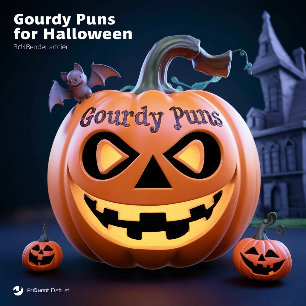 Gourdy Puns for Halloween