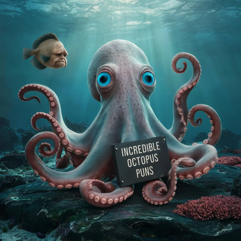 Inkredible Octopus Puns