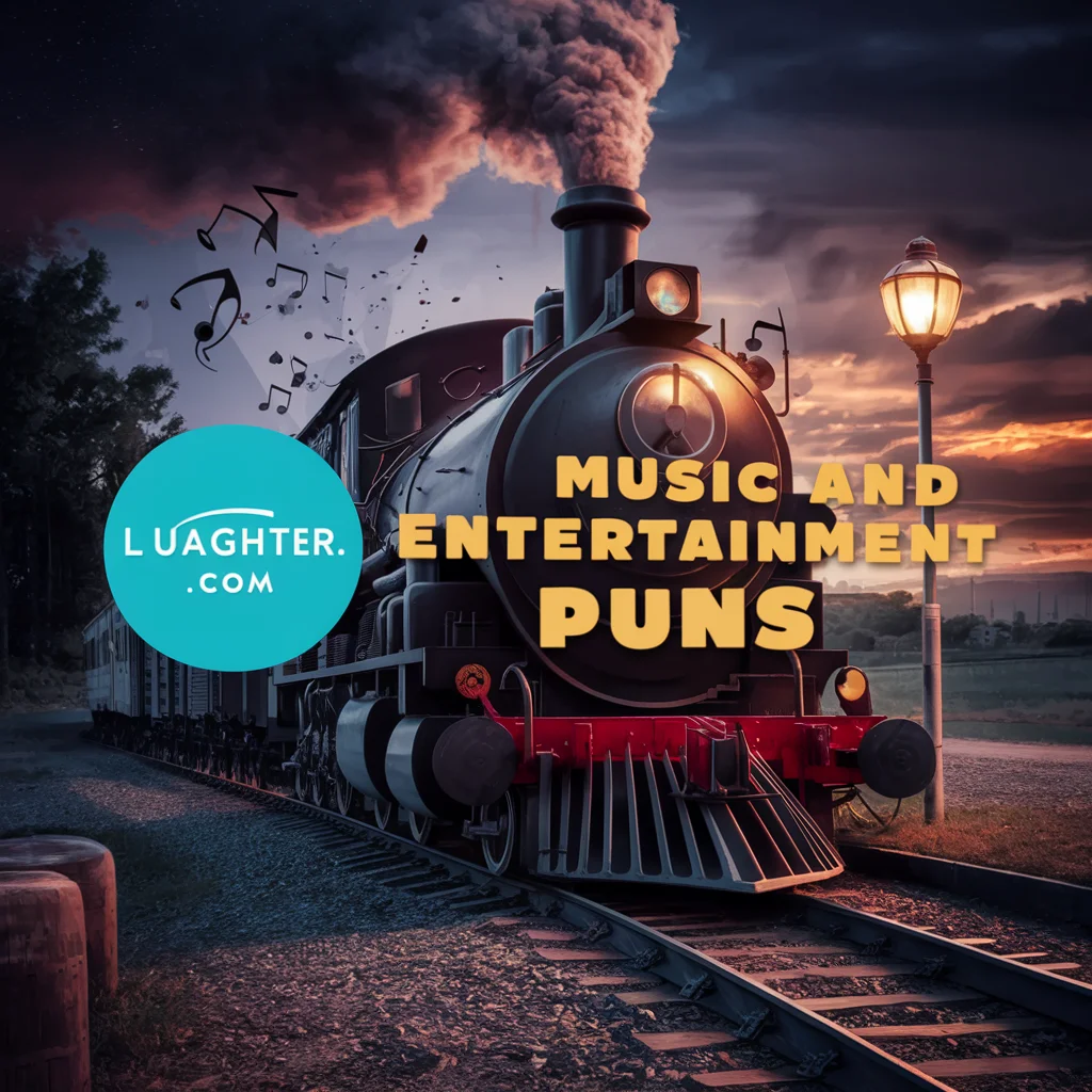  Music and Entertainment Train Puns 