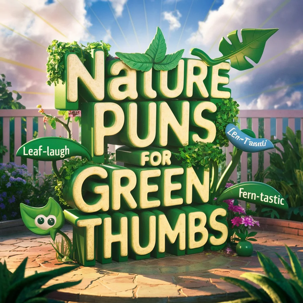 Nature Puns for Green Thumbs