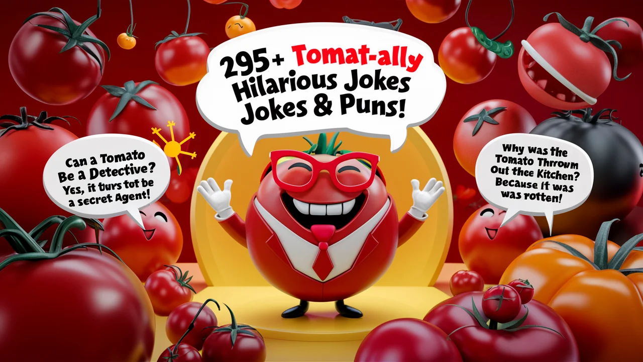 Tomato-Tally Jokes & Puns