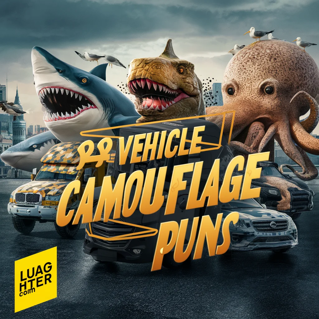 vehicle-camouflage-puns