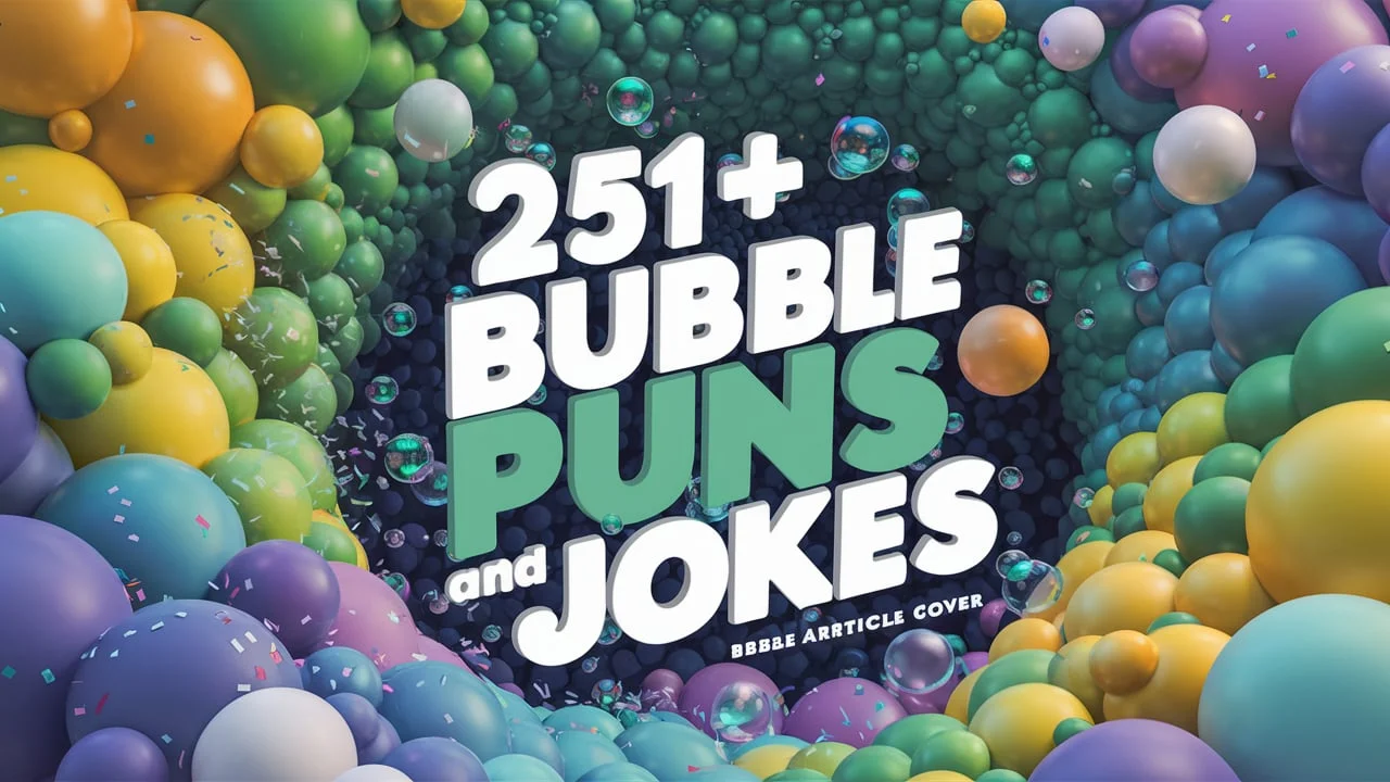 Bubble Puns And Jokes