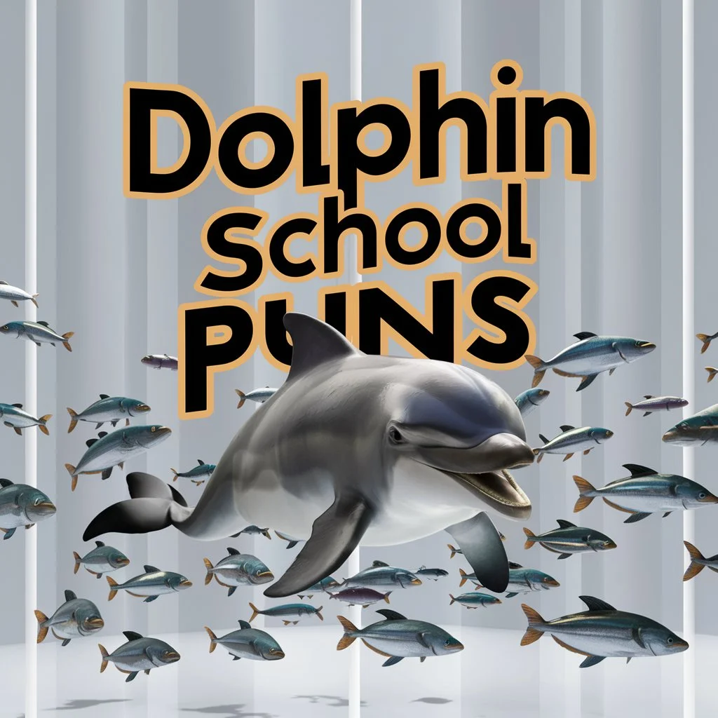 Dolphin School Puns