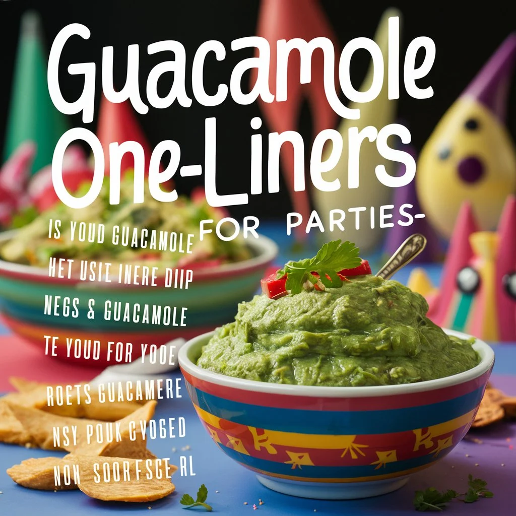  Guacamole One-Liners for Parties 