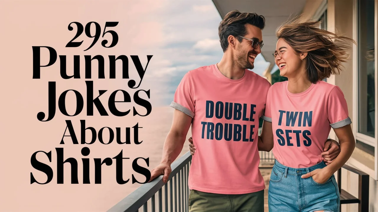 295 Punny Jokes About Shirts