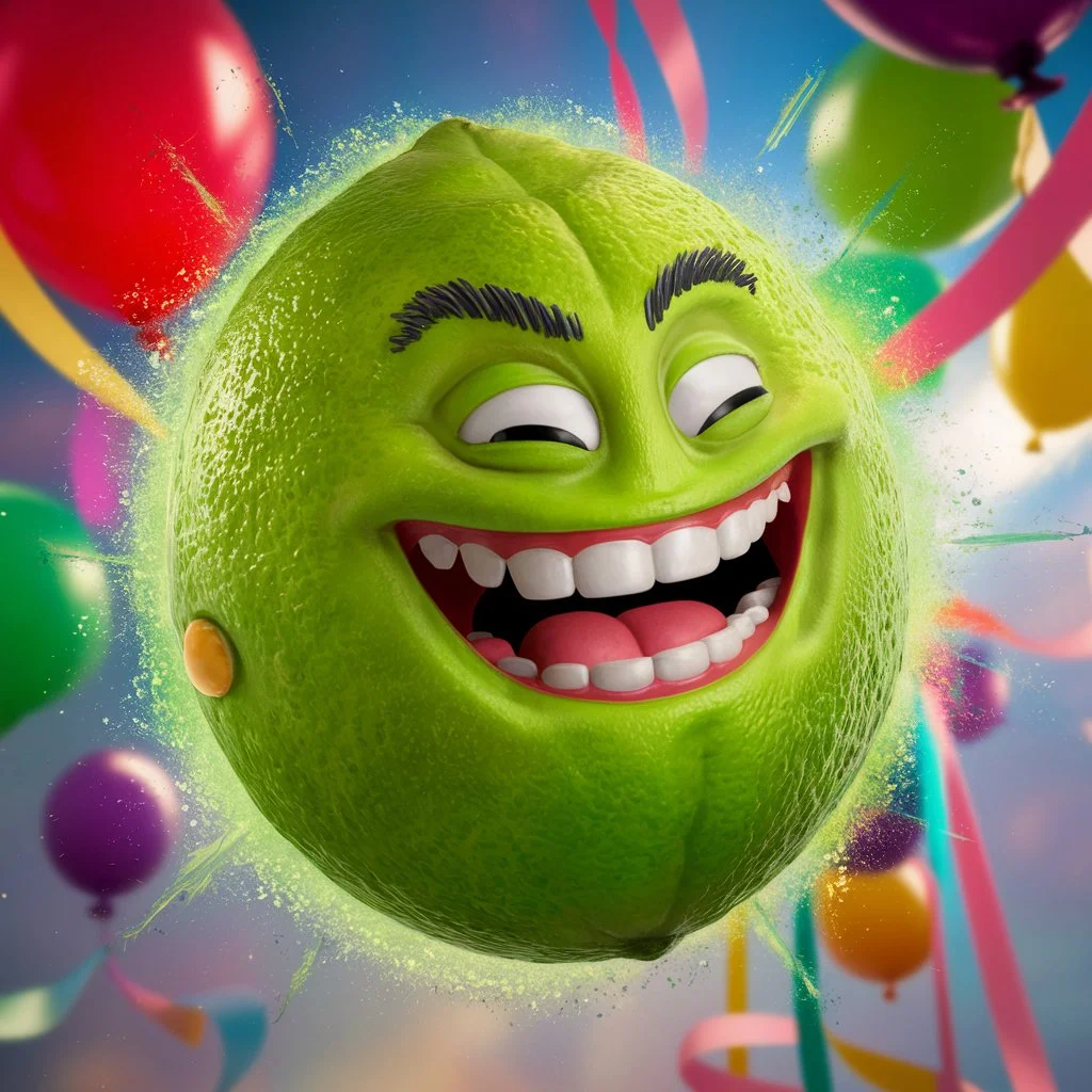 Lively Lime Laughs 