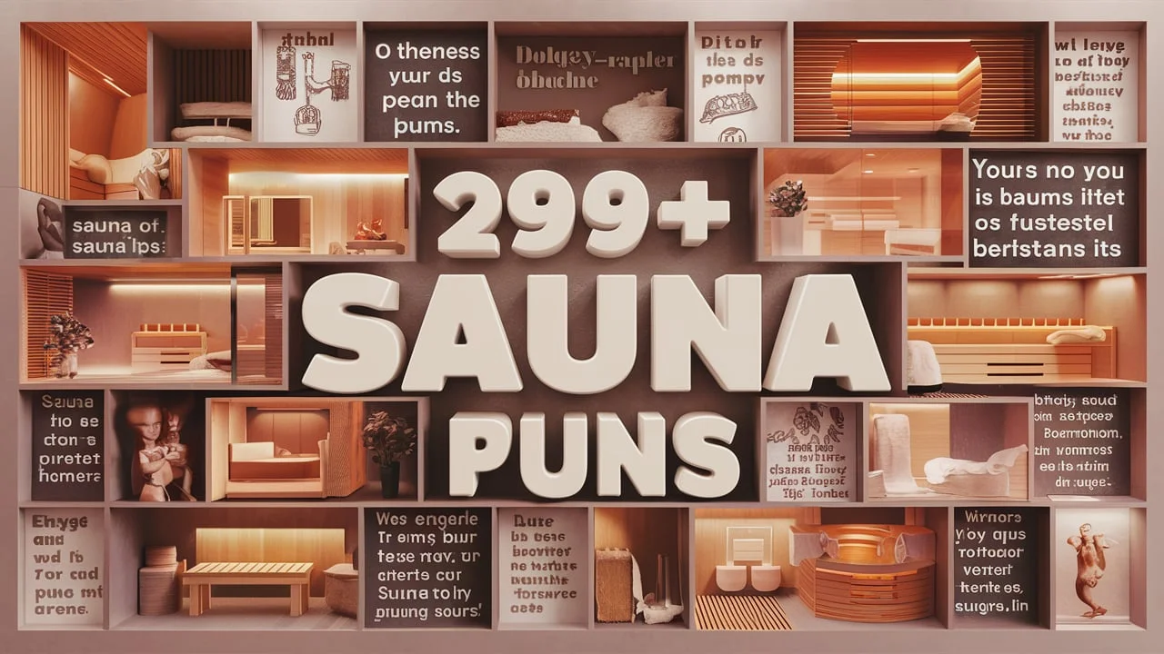 Sauna Puns