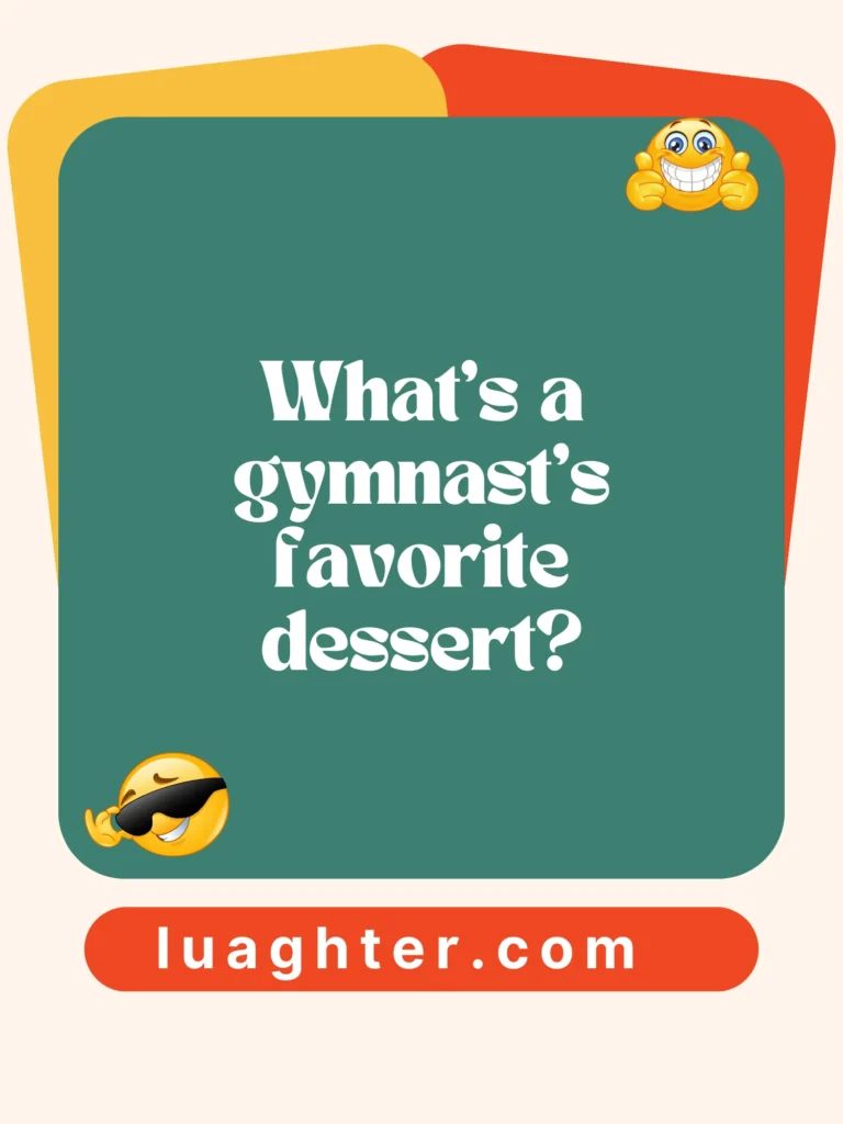  Gymnast’s favorite dessert 