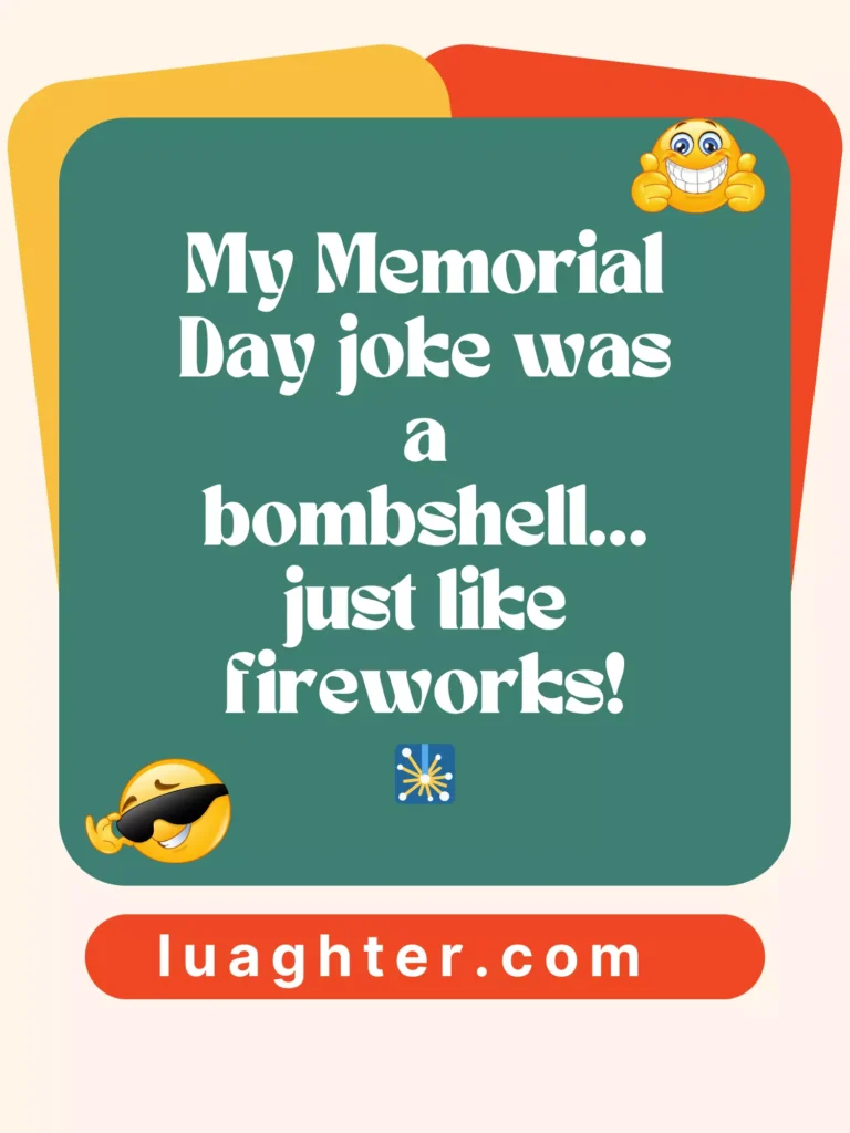 Funny Memorial Day Puns 