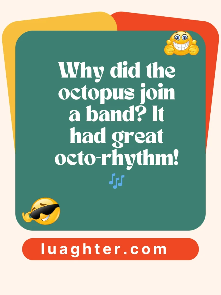  Octopus join a band 