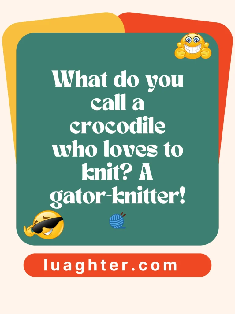  A gator-knitter