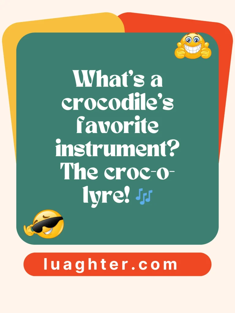   The croc-o-lyre 