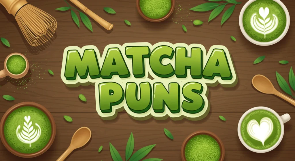 Matcha Puns