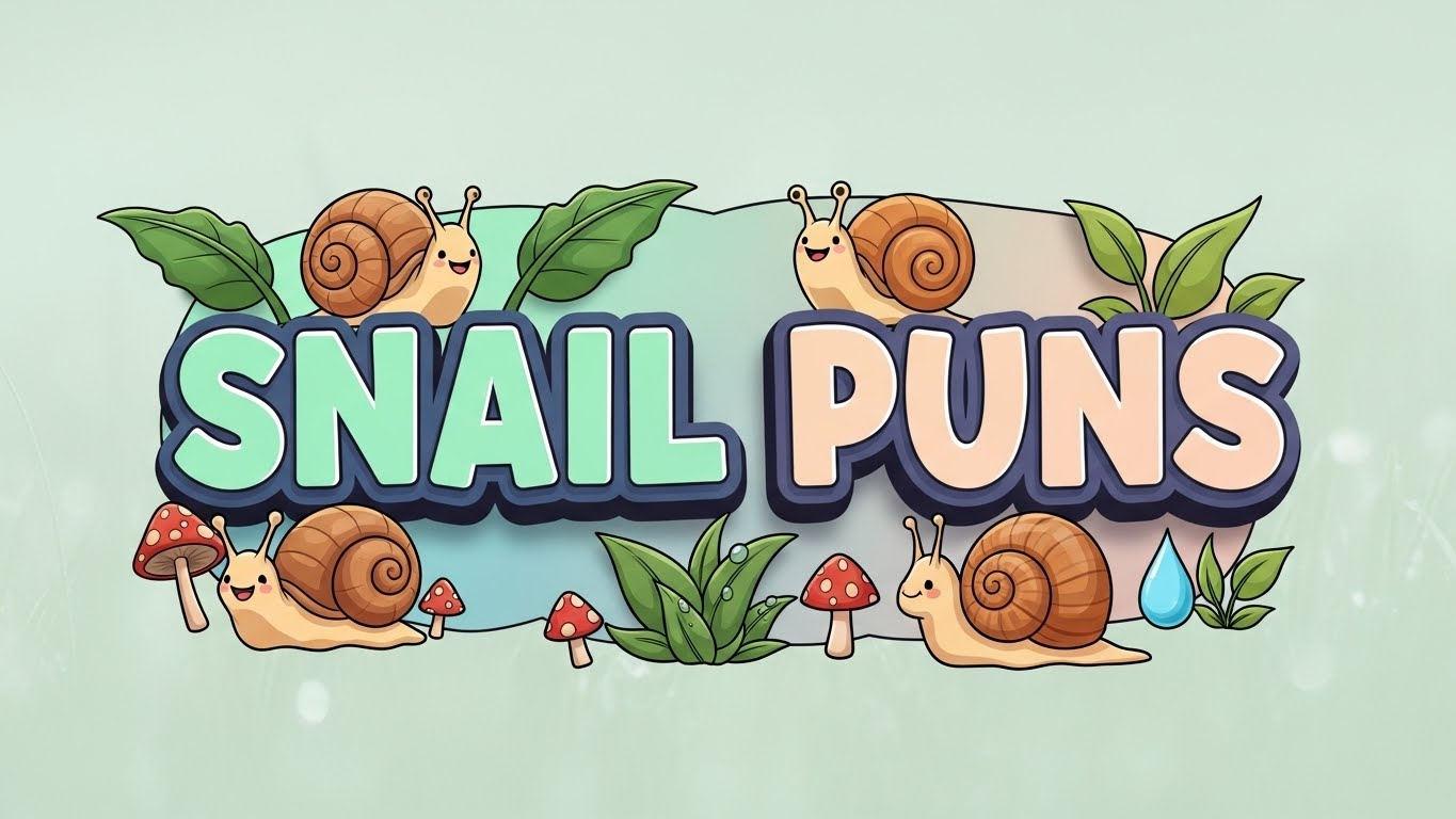 Snail Puns